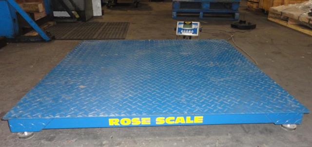 Rose Floor Scale, Machine ID: 6781